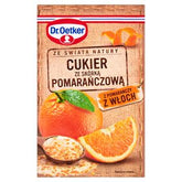 DR.OETKER AUS DER WELT DER NATUR ZUCKER MIT ORANGENSCHALE 15 G - Biolaboratorium